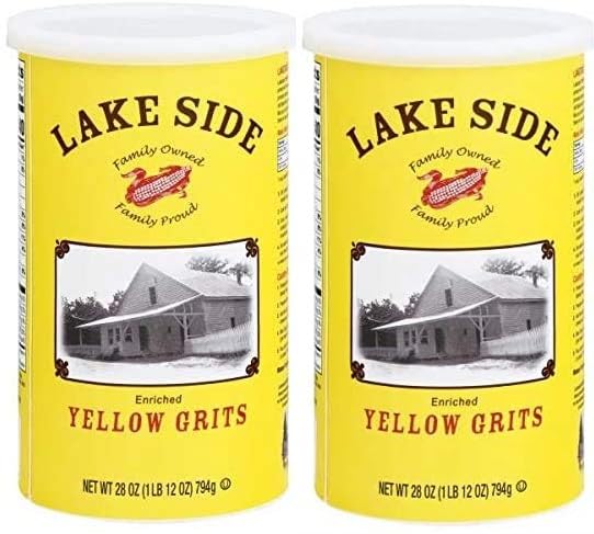 Generic Lakeside Yellow Grits 28 oz (1 lb 12 oz) 794 g (2 pack)