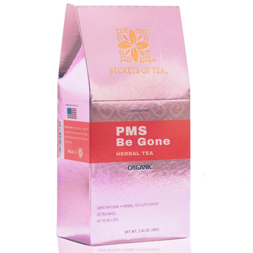 Secrets Of Tea Organic Pms Tea, 20 Tea Bags, 1.41 Oz