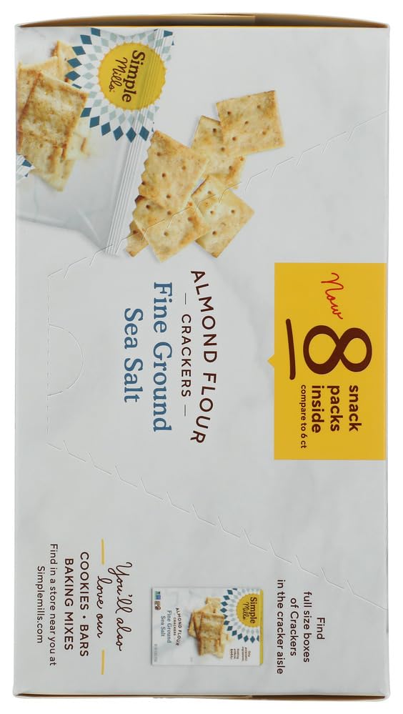SIMPLE MILLS Fine Ground Sea Salt ers Snack Pack 8ct  0.8 OZ