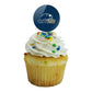 California State University Monterey Bay Primary Logo Cupcake Picks Toppers Decoration Set Of 6