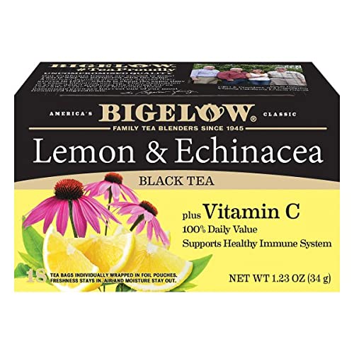 Bigelowtea Lemon And Echinacea Black Tea 18Ct
