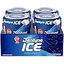 Dentyne Ice Peppermint Sugar Free Gum, 4 Bottles of 60 Pieces (240 Total Pieces)