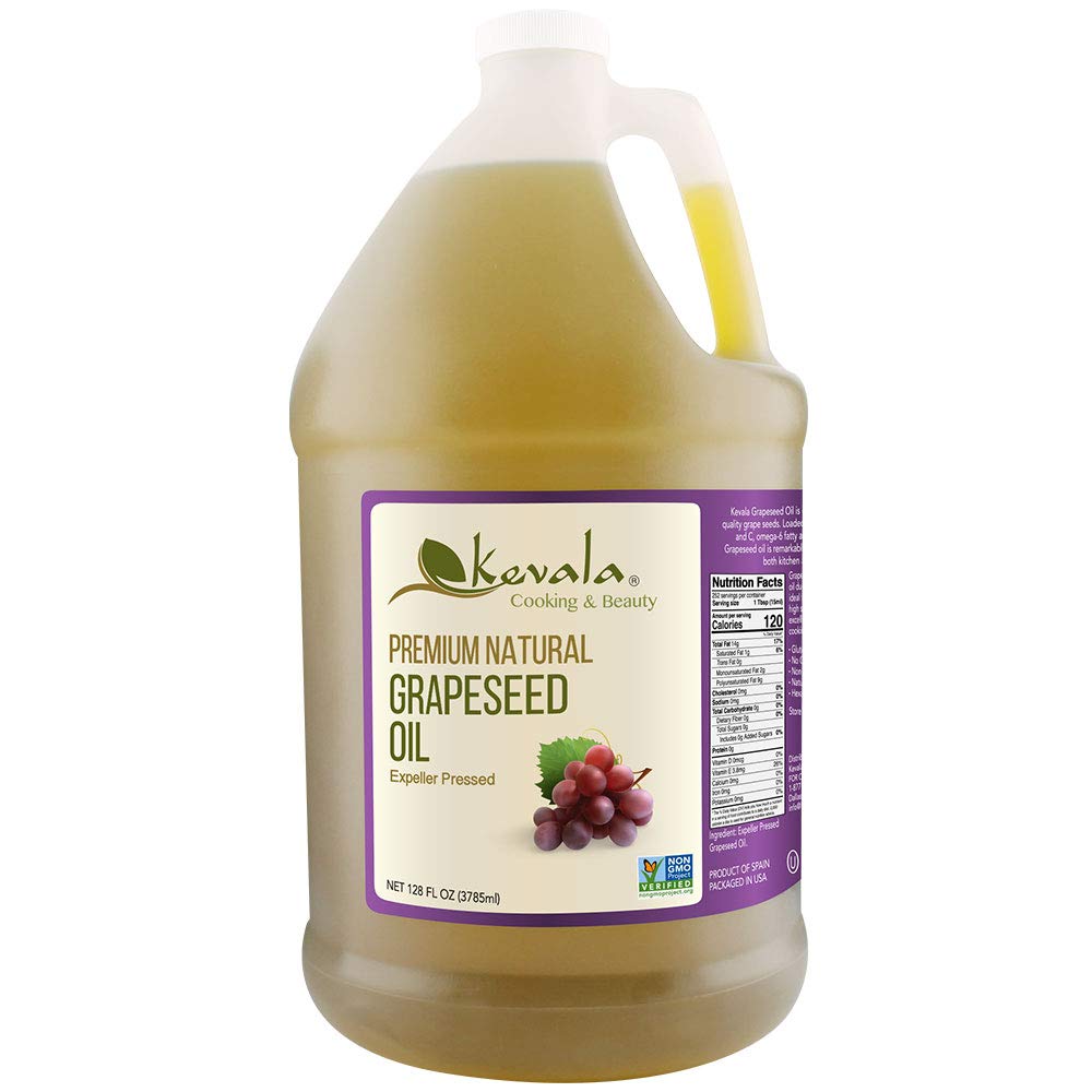 Kevala Grapeseed Oil - Vitamin E Oil - Body Oil - Massage Oil - Grape Seed Extract - Grapeseed Oil Cooking - Gluten Free - Hexan