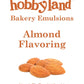 Hobbyland Bakery Emulsions Almond Flavoring, 4 fl oz, Small Batch Baking Emulsion