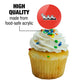 Kingsborough Community College Secondary Logo Cupcake Picks Toppers Decoration Set Of 6