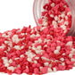 Edible Accents Mini Hearts - Confectionery Accents, Gluten Free, Egg Free, Nuts Free, Kosher, Fancy Sprinkles Medley Mix, For Ba