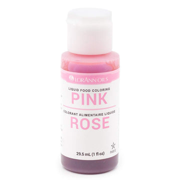 Lorann Pink Liquid Food Color, 1 Ounce Bottle
