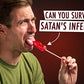 Flamethrower Candy Co Toe of Satan Lollipop, 2 Count Pack, Cream Color, Spicy Challenge Treat