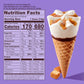Skinny Cow, Vanilla / Caramel Cones, 4 Count (Frozen)