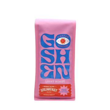 Bright Eyes Breakfast - Roasted by Goshen Coffee Roasters - Whole Bean Coffee - 12 Ounce Bag