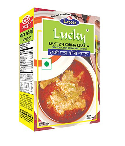 Lucky Mutton Korma Masala 60g. [Pack of 2]