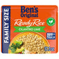 Ben'S Original Ready Rice Cilantro Lime Flavored Family Size Rice, Easy Dinner Side, 17.3 Oz Pouch (Pack Of 6)