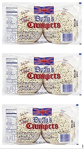 Duffys Crumpet 12.5 Ounces (Pack Of 3)