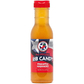 Rib Candy - Pineapple Habanero Net Wt. 17 Oz (476 G) Bottle