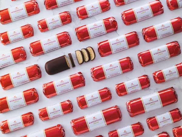 Niederegger Classic Marzipan Loaf Coated With Crisp & Dark Chocolate - 4.4 Oz | Ultimate Masterpiece, Premium Quality, Handcraft