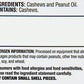 Kirkland Signature Kirkland Signature Unsalted Cashews, 2.5 Pound