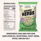 Little Lads Healthy Popcorn (Savory Herbs) - Vegan, Gluten-Free, Non-Gmo Herb & Spice Blend Popcorn With Savory Herb Flavor1.5 O