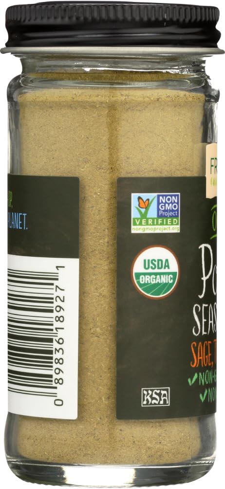 Frontier Herb Poultry Seasoning - Organic - 1.2 Oz