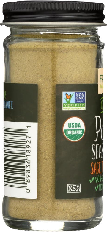 Frontier Herb Poultry Seasoning - Organic - 1.2 Oz