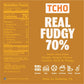Tcho Real Fudgy 70% Dark Chocolate Baking Couvertures (6.6Lb Bag) | Organic & Fair Trade Certified | Non Gmo, Non-Dairy, Vegan,