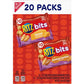 RITZ Bits Cheese and RITZ Bits Peanut Butter Cracker Sandwiches Variety Pack, 20 Snack Packs