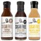 G Hughes Sugar Free Stir Fry Sauces Variety Pack - Stir Fry Sauces And Dressings, Gluten Free Dipping Sauces, No Sugar - Teriyaki Marinade, Stir Fry Sauce, & Pineapple Ginger Marinade (3 Pack)