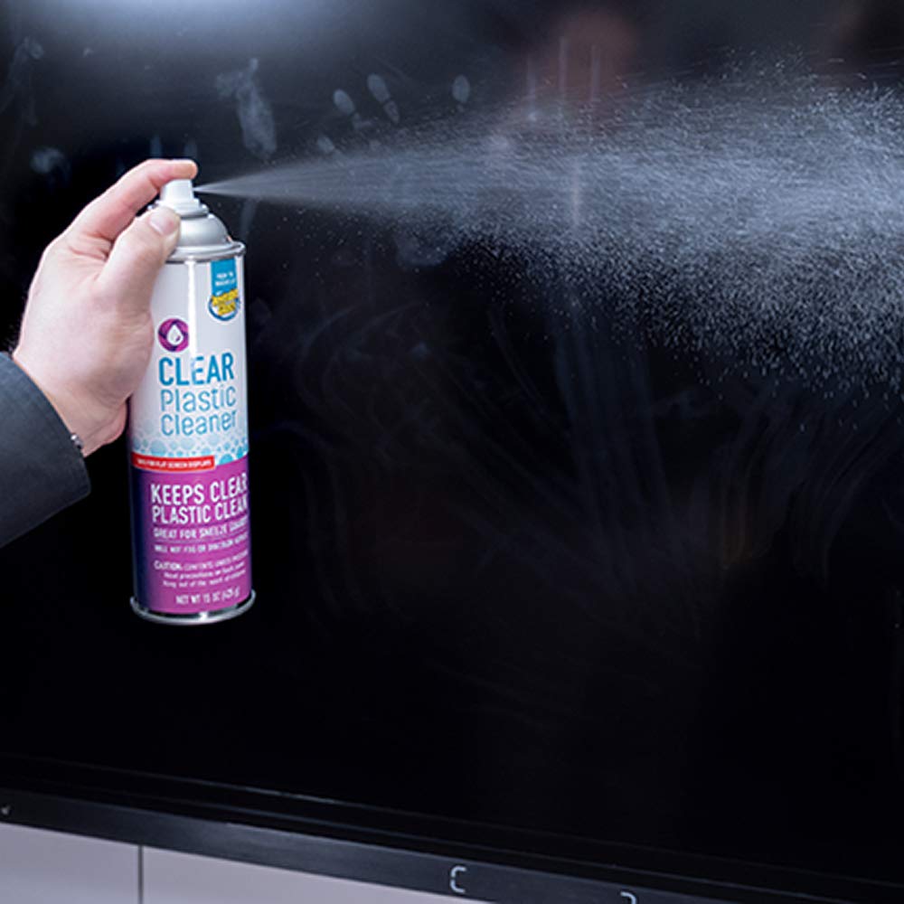 Invisible Glass 91014 19-Ounce Screen And Plastic Cleaner Protectant And Polish Anti-Fog And Anti-Static For Plastic Surfaces To