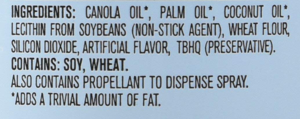 Pam No-Stick Cooking Spray - Happy Baking - With Flour - Net Wt. 5 OZ (141 g) Each - Pack of 2