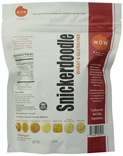 WOW Baking Company, Snickerdoodle, Gluten Free, 8 oz