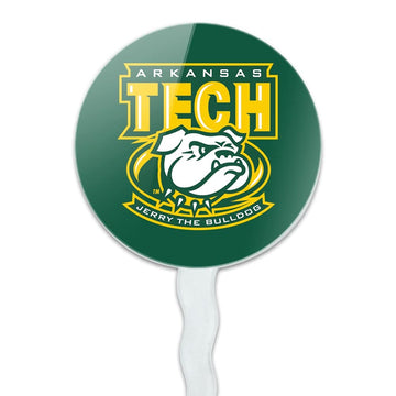 Arkansas Tech University Official Logo Cupcake Picks Toppers Decoration Set Of 6
