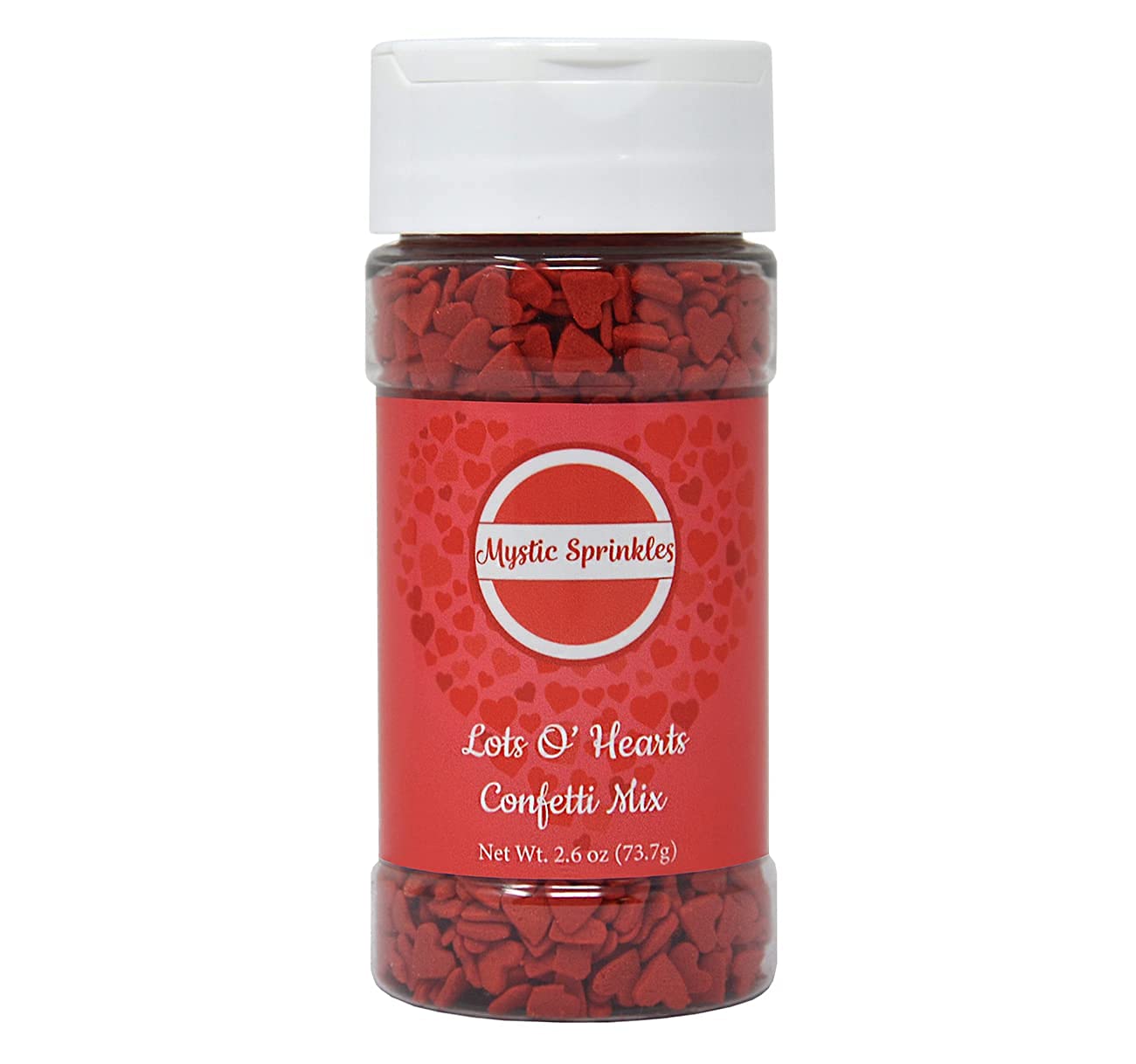 Mystic Sprinkles Valentine'S Day Sprinkle Mixes (Lots O' Hearts Confetti 2.6Oz)
