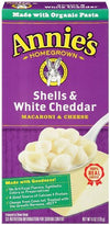 Annies Homegrown Totally Natural Shells And White Cheddar Macaroni And Cheese