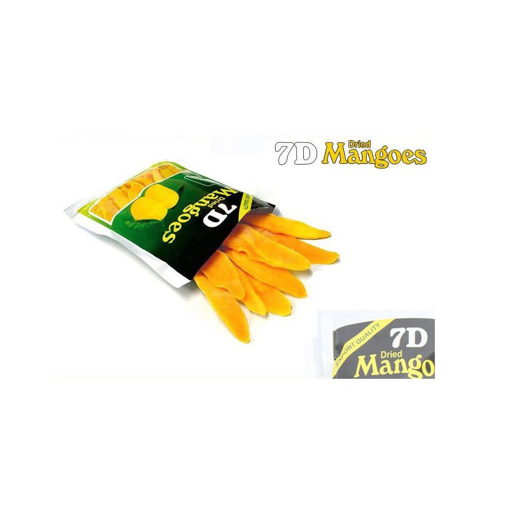 New Export Quality Dry Fruit, Delicious 7D Dried Mangoes Snack x 10pcs