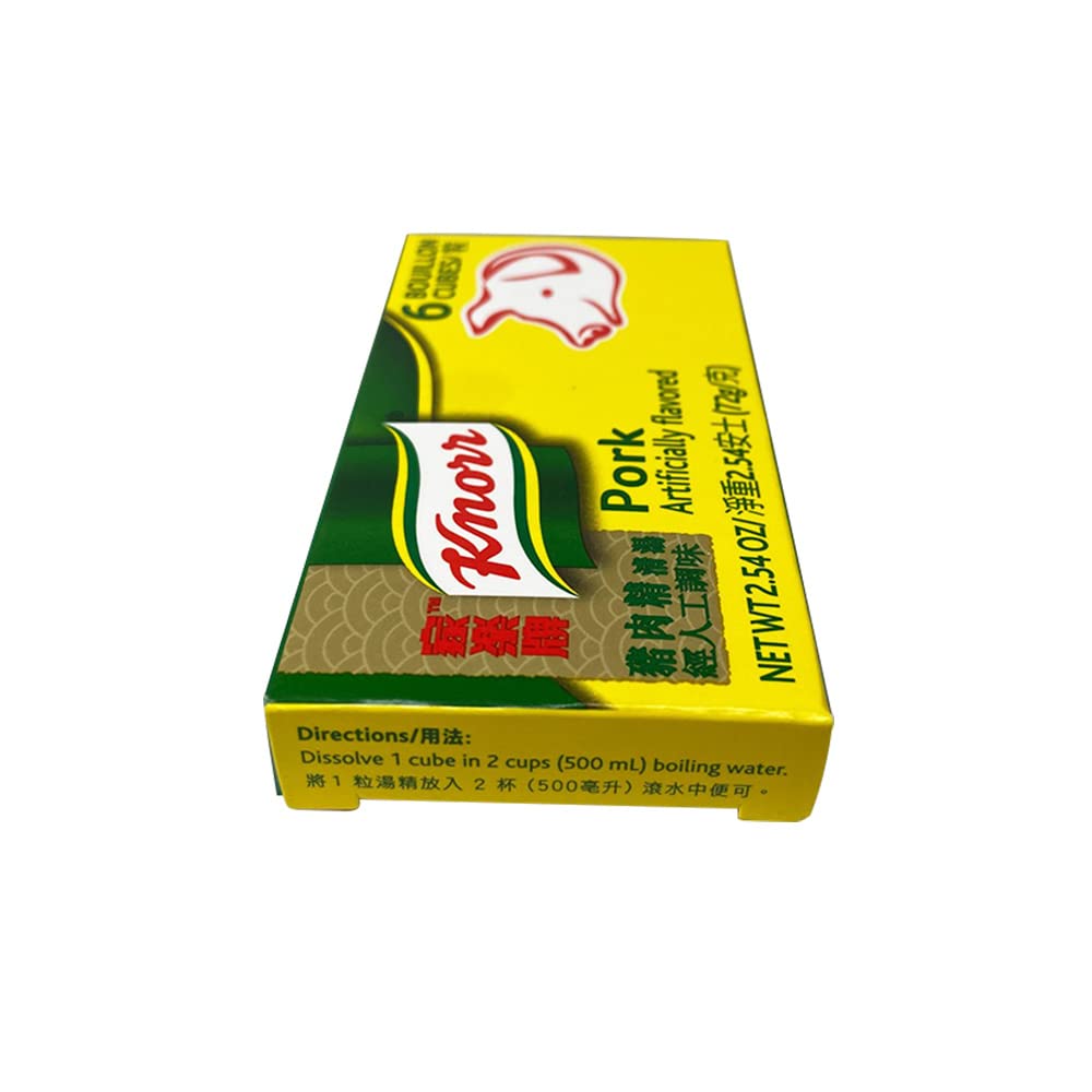 Knorr Pork Bouillon, 2.54 Oz (Pack of 2)