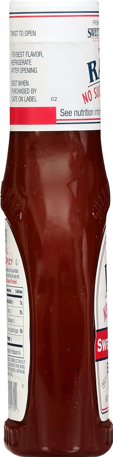 Sweet Baby Ray'S No Sugar Added, Sweet & Spicy, 18.5 Fl Oz (Pack Of 1)