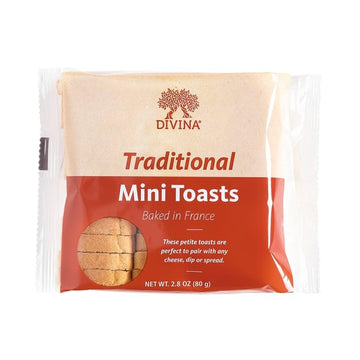 Divina Mini Toasts, 2.80 Oz.