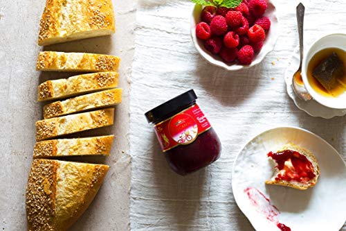 Tuscanini Premium Italian Raspberry Preserves, 11.64 Oz Jar, Spreadable Fruit Jam, No High Fructose Corn Syrup, No Preservatives