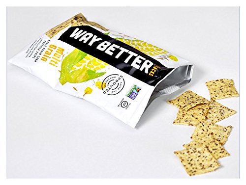 Way Better Snacks Sprouted Gluten Free Tortilla Chips, Sunny Multi Grain, 12 Count