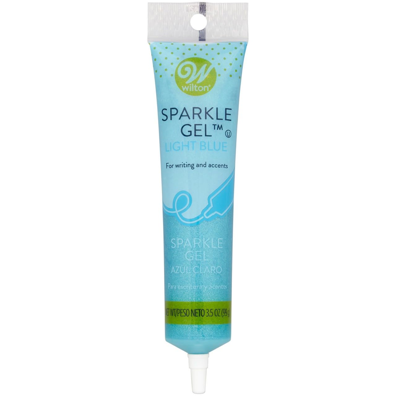 Wilton Sparkle Gel Icing, 3.5 Ounce, Light Blue