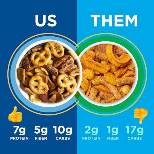 Catalina Crunch Mix Creamy Ranch Protein Snack Mix | Low Carb, High Protein, Keto Snacks, Pack Of 3