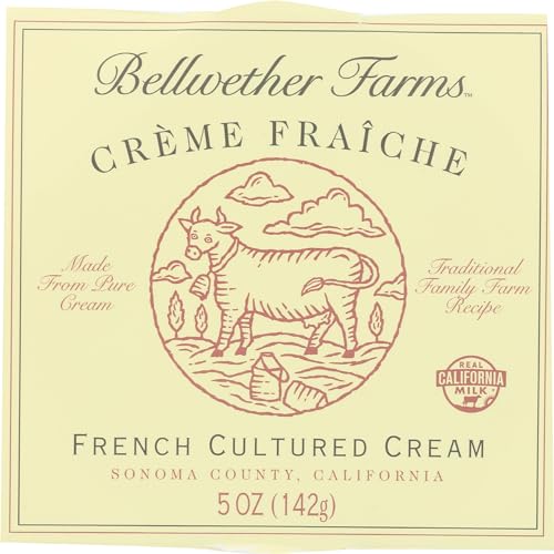 Bellwether Farms Creme Fraiche French Cultured Cream, 5 Oz