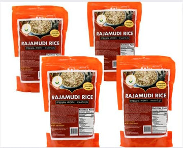 Shastha Rajamudi Rice (Pack of 4) Each Pkt 1 Lbs (B-P)