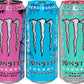 Monster Energy Ultra Variety Pack, Blue Hawaiian, Ultra Vice Guava, Ultra Fantasy Ruby Red, Sugar Free Energy Drink, 16 Ounce (P