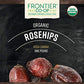 Frontier Co-op Organic Whole Rosehips, Dried Rose Hips, 1 lb, Dark Brown, FRO02556