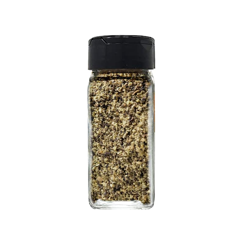 Pride Of India Black Mustard Seed Ground - Gourmet Spice - 2.6 oz Sifter Bottle