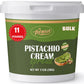 Velanor Pistachio Cream Spread - Gourmet Bulk 11lb (5kg) Tub for Desserts and Pastries