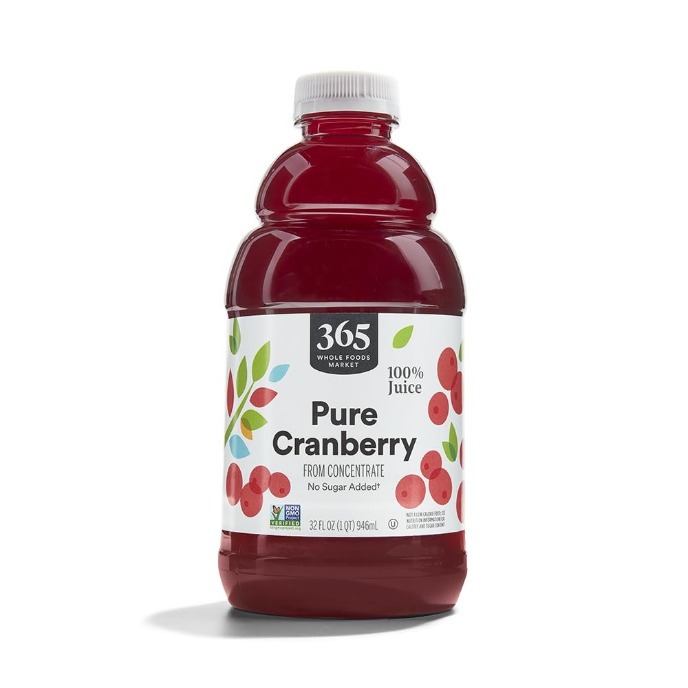 365 by Whole Foods Market Cranberry Juice, 32 Fl Oz, Pack of 1