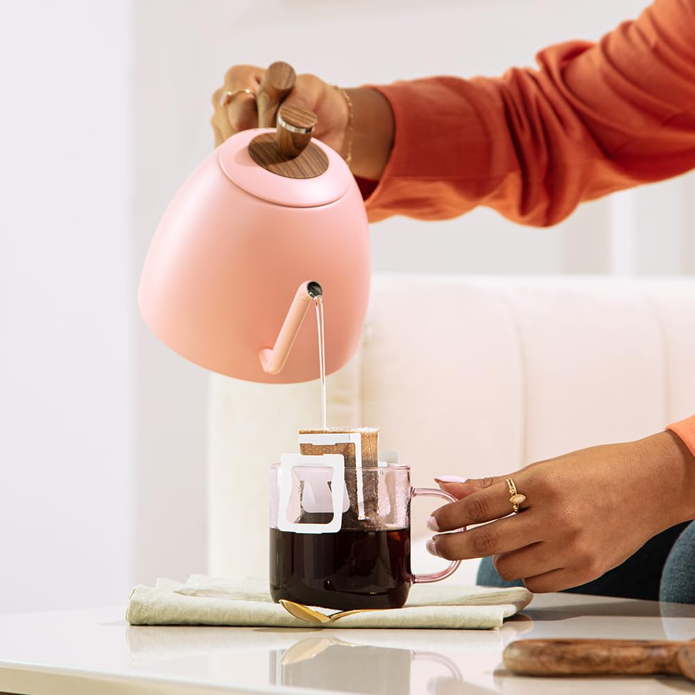 Copper Cow Premium Pour Over Single-Serve Vietnamese Coffee | Classic Black | Includes 8 Coffees