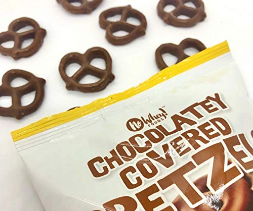 Vegan, Gluten Free Chocolatey Covered Pretzels (2 Pack) | Dairy Free, Peanut Free, Nut Free, Soy Free, All Natural, Sesame Free