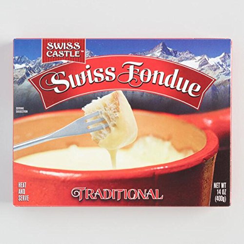 Swiss Castle Traditional Fondue, 14 Ounce (Pack of 2)